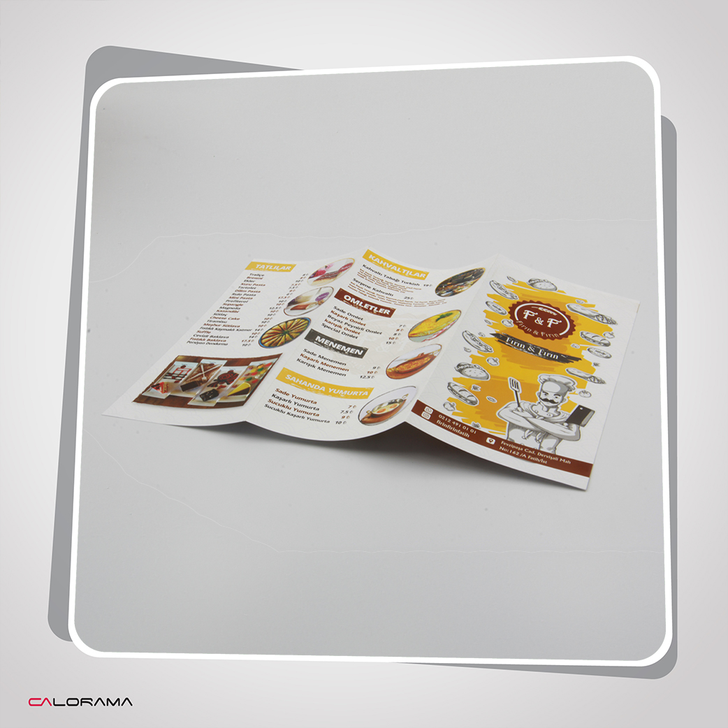 بروشور سماكة 130 غرام 